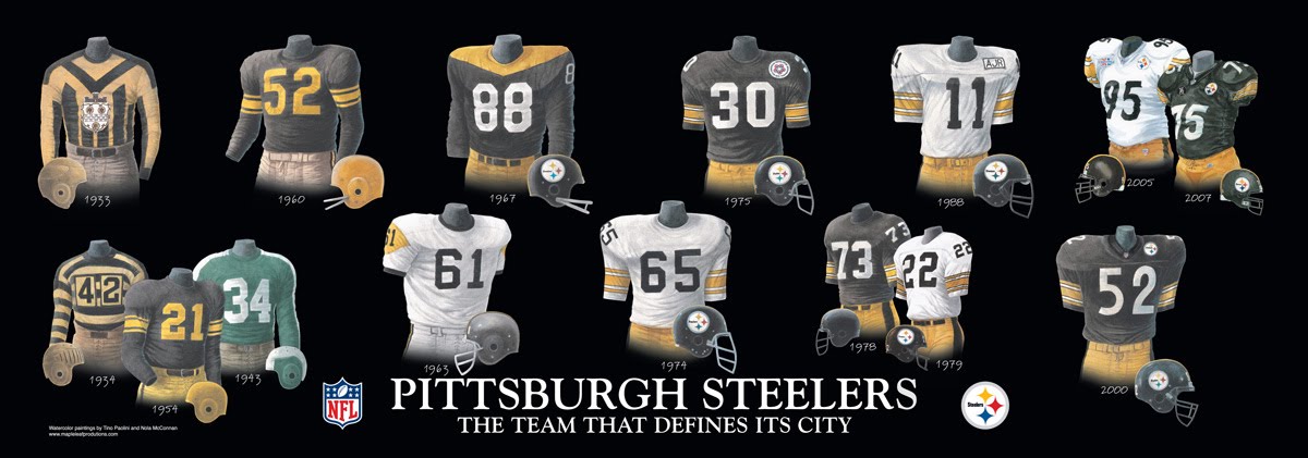 pittsburgh steelers bumblebee throwback jerseys