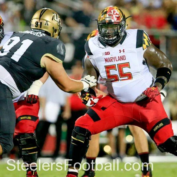 Offensive lineman Derwin Gray Maryland Terrapins